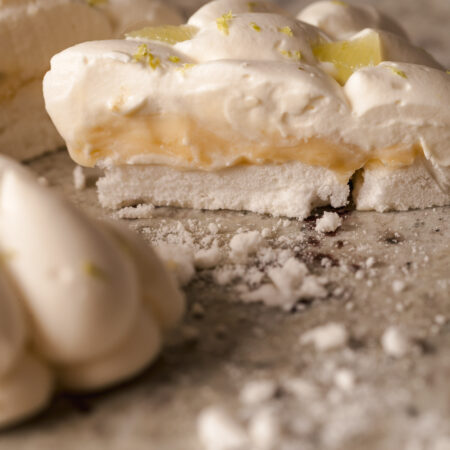 Atelier pâtisserie pour adultes, Pavlova au citron vert