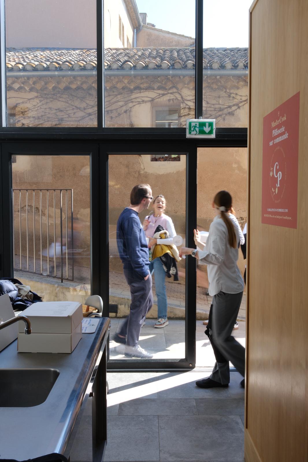 Ambiance des ateliers de pâtisserie