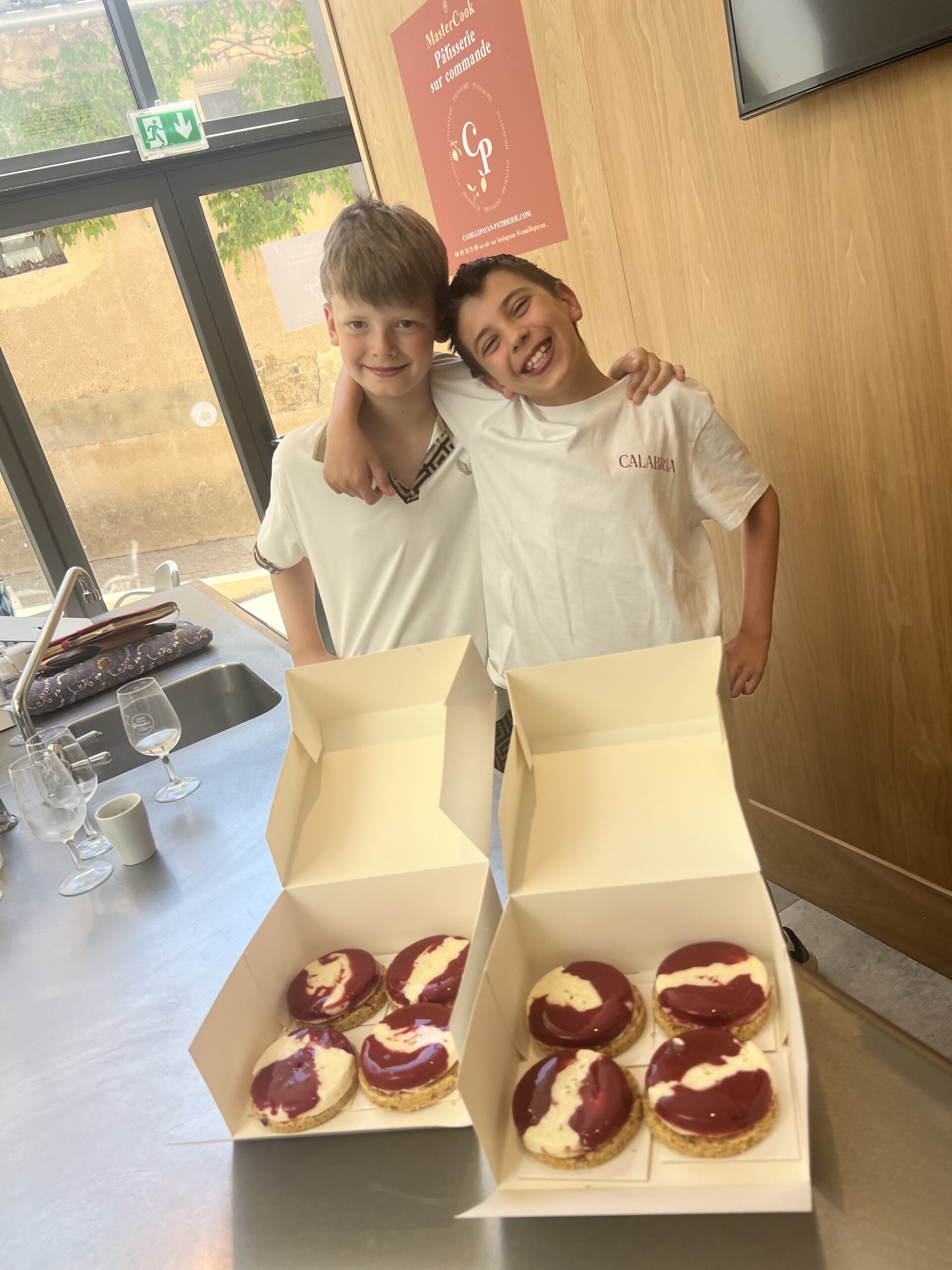 Ambiance des ateliers de pâtisserie